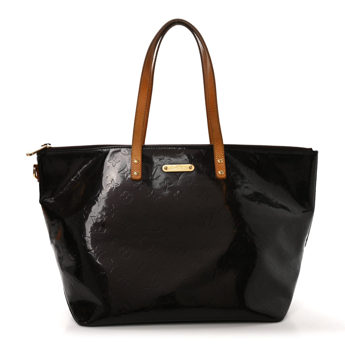 Vernis Bellevue Gm Amarante Handbag