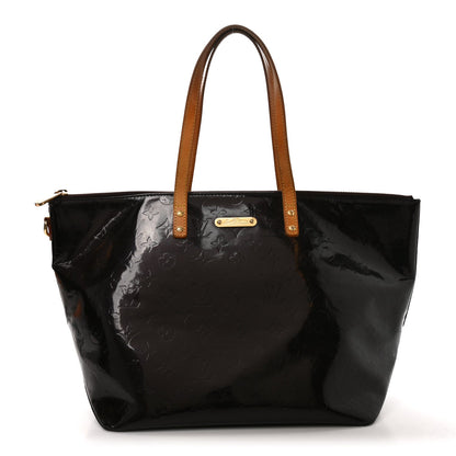 Vernis Bellevue Gm Amarante Handbag