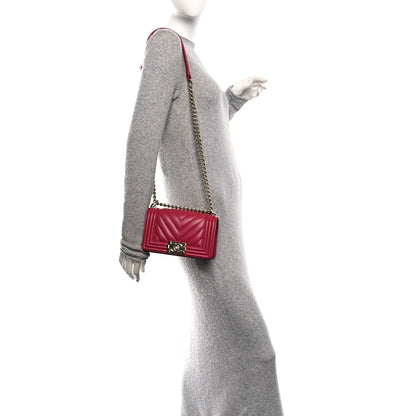 Small Quilted Lambskin Flap Shoulder Bag - Pink
