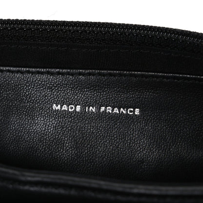 Lambskin Wallet Bag - Black