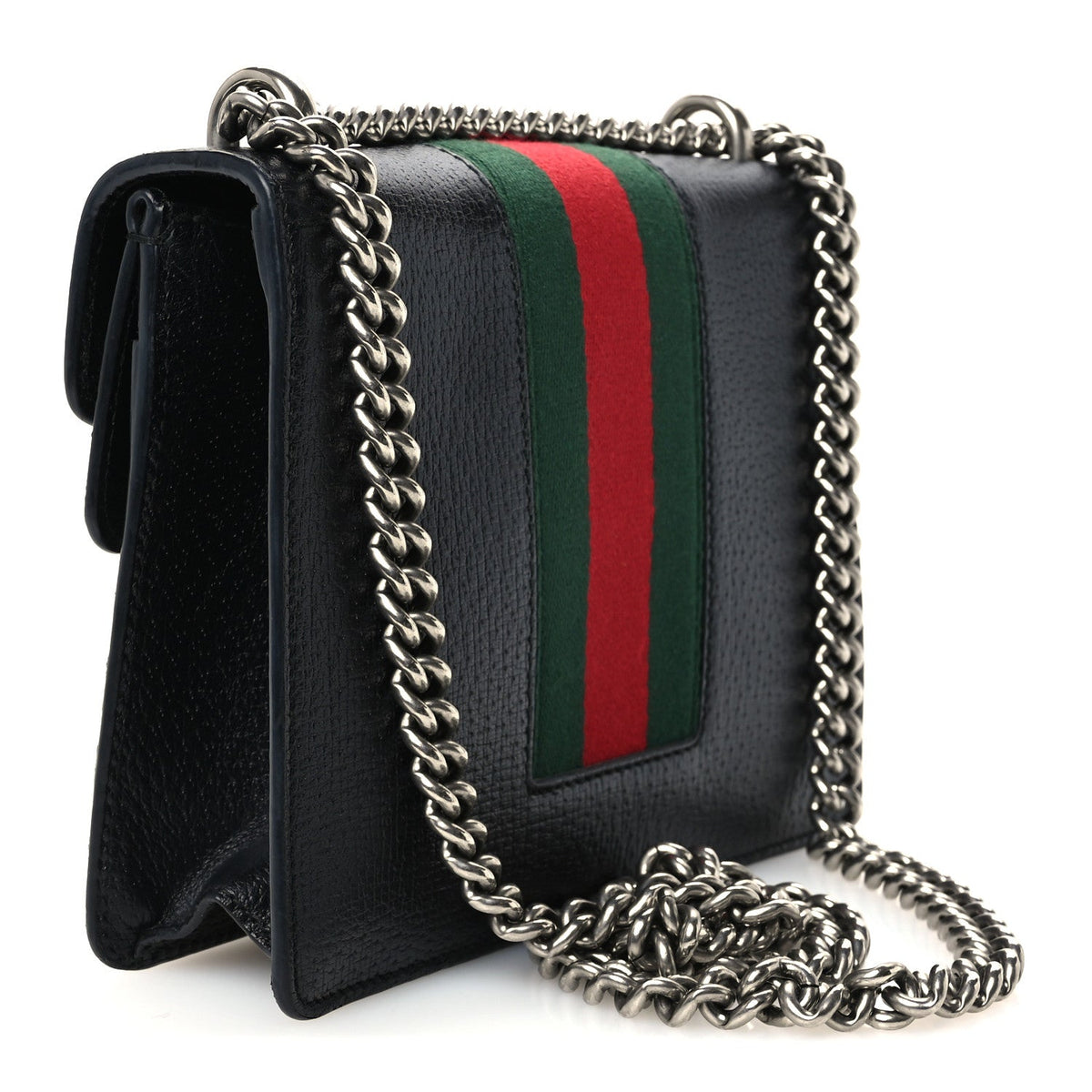 Mini Calfskin Shoulder Bag - Black