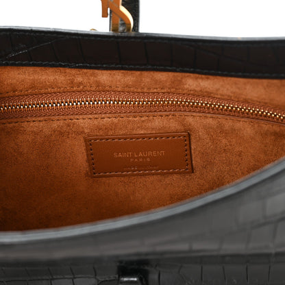 Calfskin Hobo Bag - Black