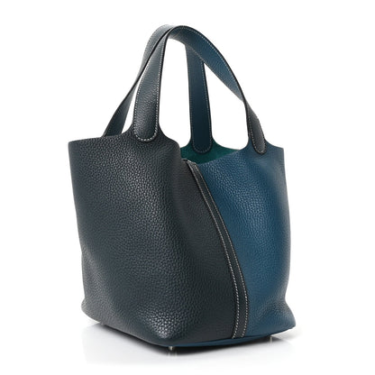 Taurillon Clemence Casaque Picotin Lock  Handbag