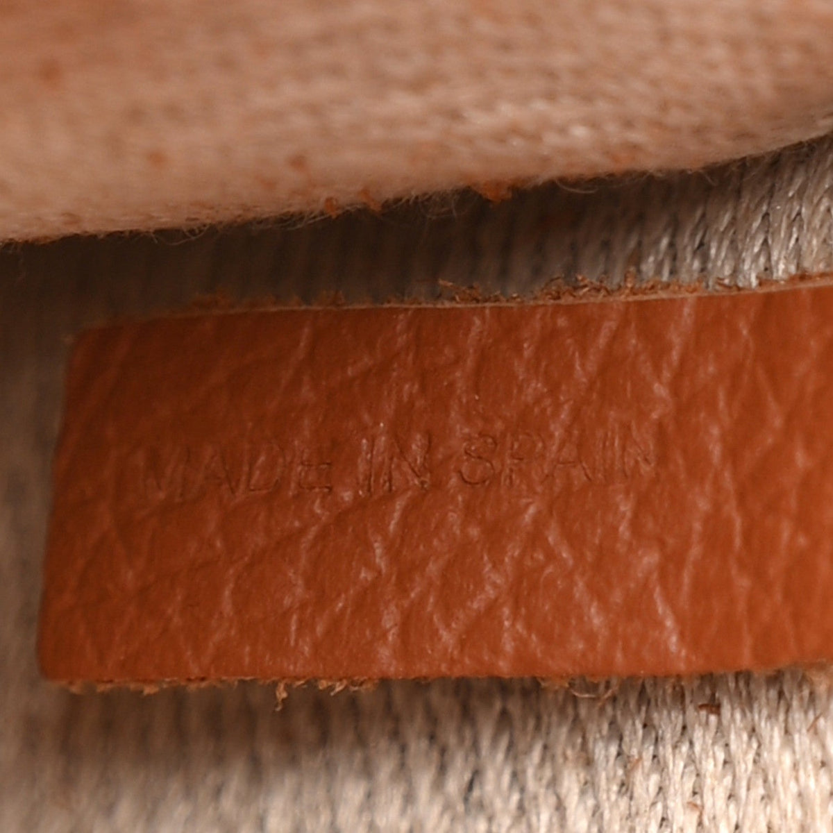Small Calfskin Handbag - Tan