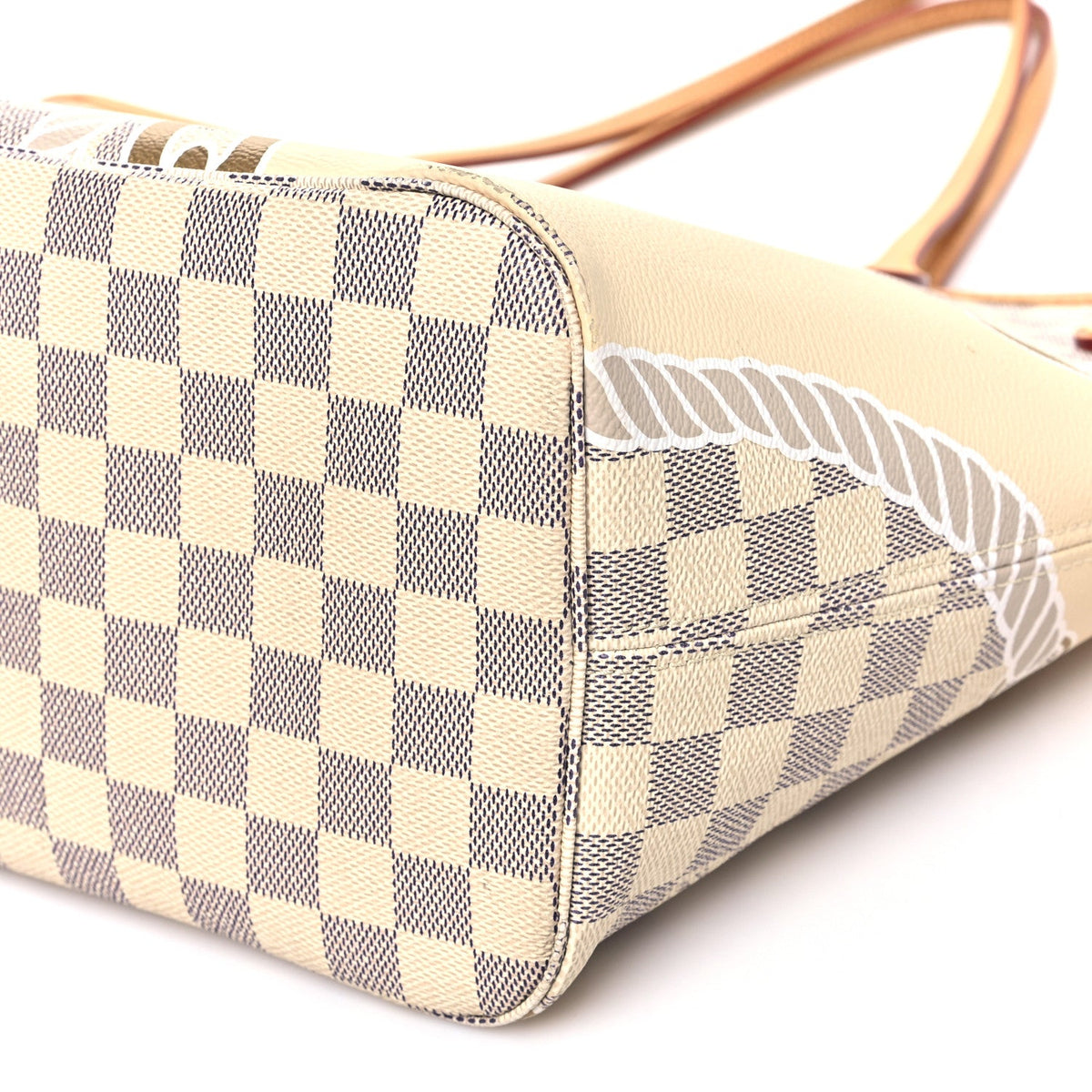 Damier Azur Nautical Neverfull Mm Handbag