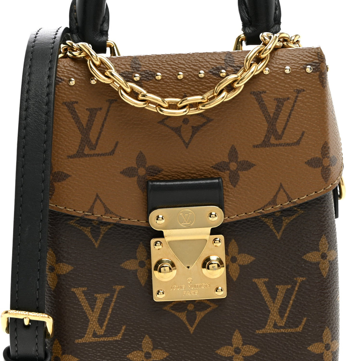 Reverse Monogram Camera Box Nm Handbag