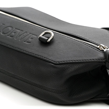 Calfskin Handbag - Black