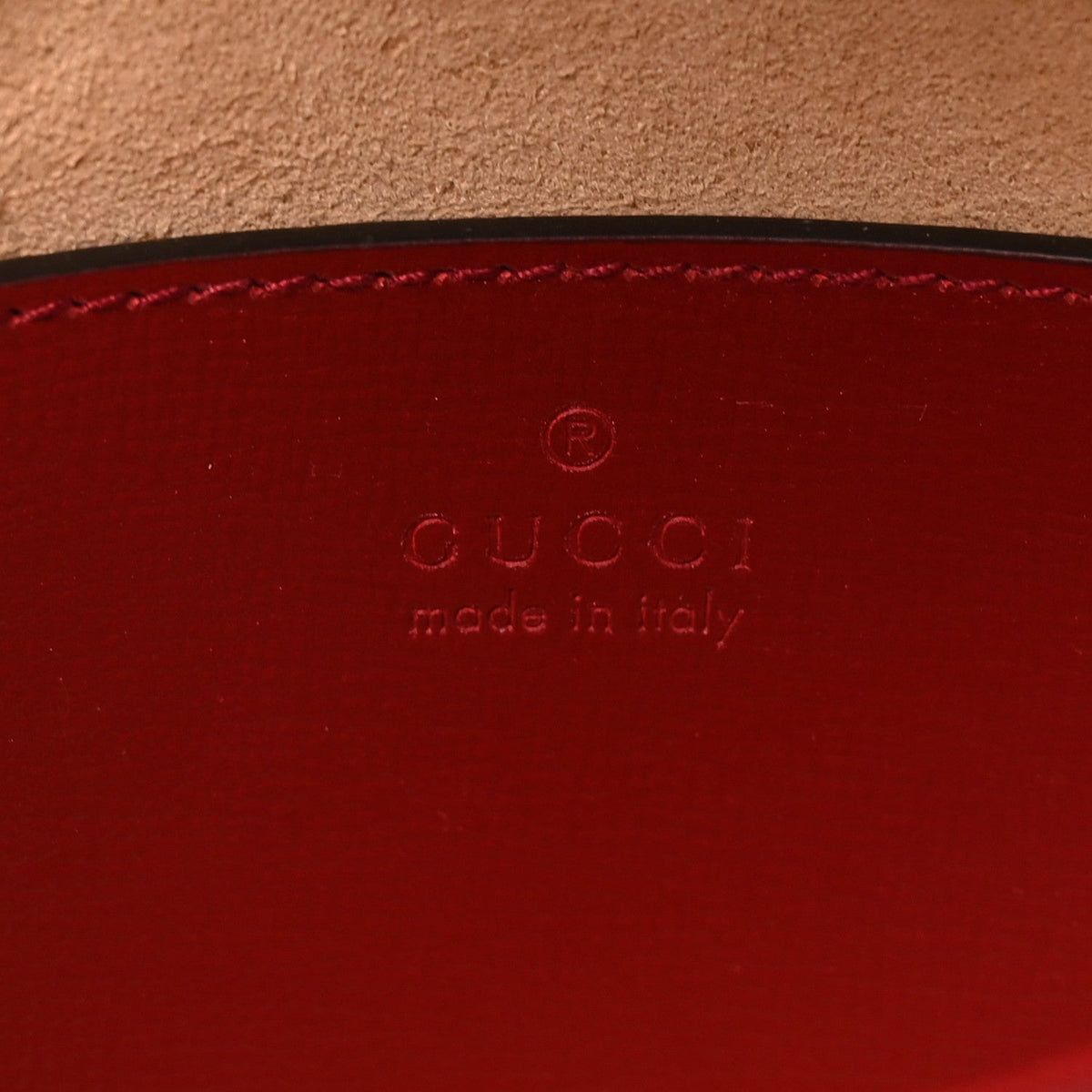 Calfskin Shoulder Bag - Red
