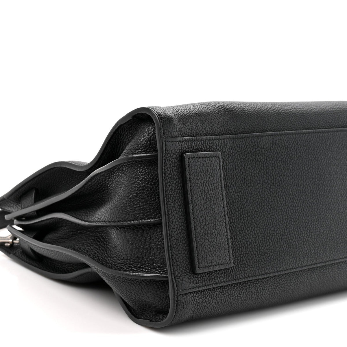 Small Calfskin Handbag - Black
