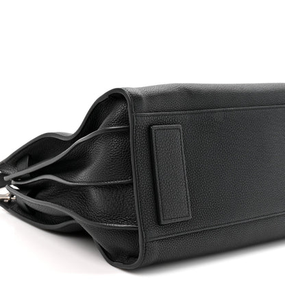 Small Calfskin Handbag - Black