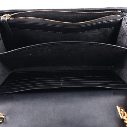 Calfskin Wallet Bag - Black
