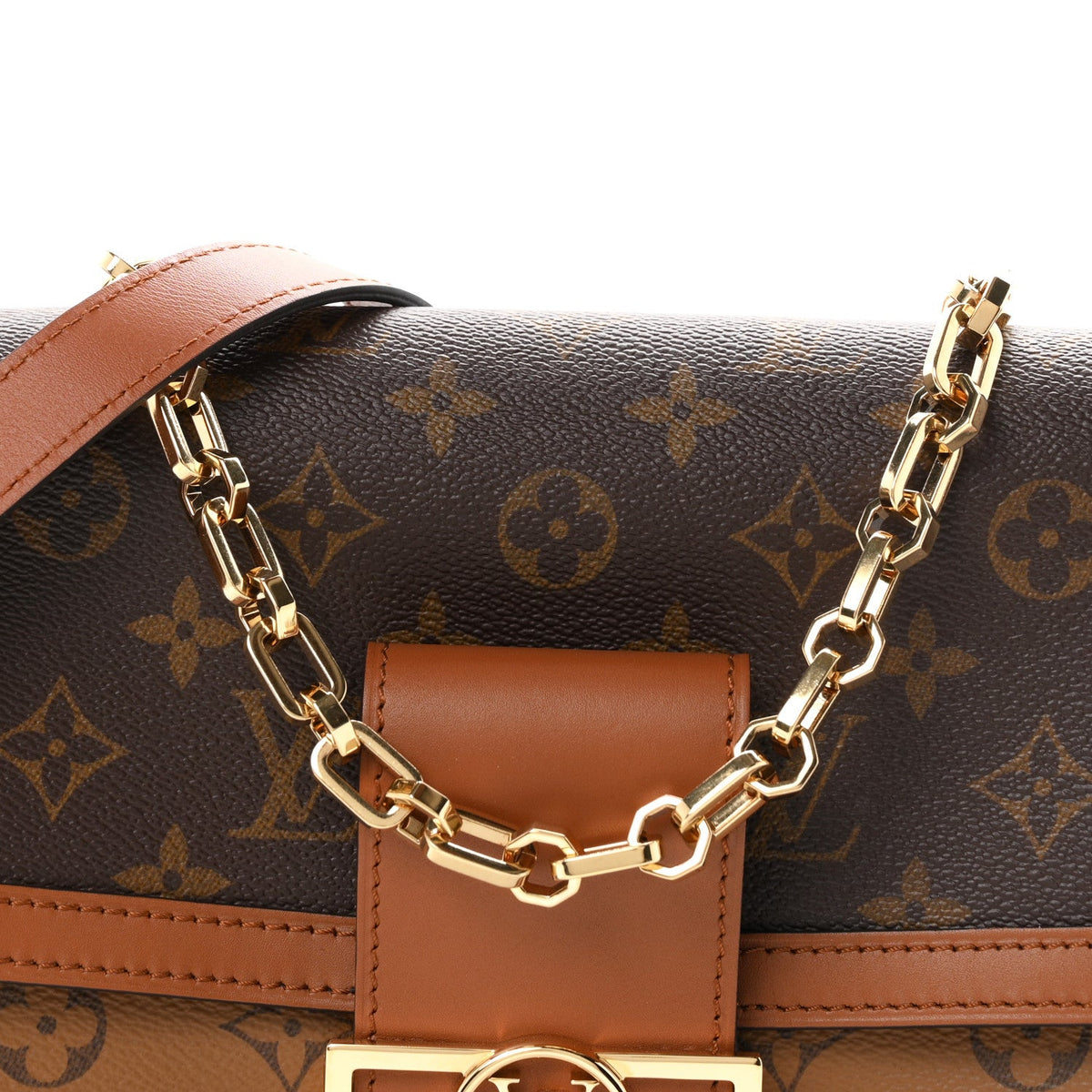 Reverse Monogram Dauphine Mm Handbag