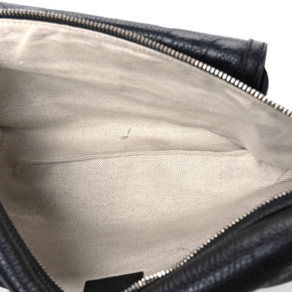 Calfskin Belt Bag - Black