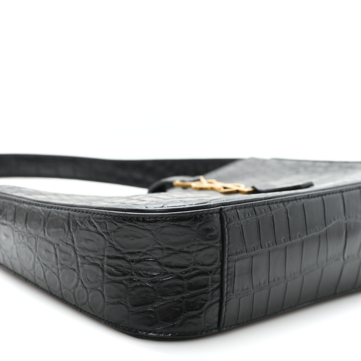 Calfskin Hobo Bag - Black