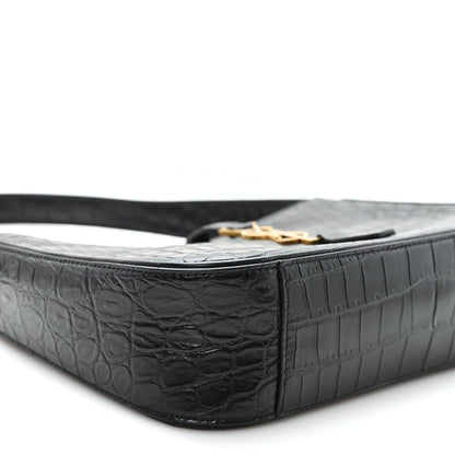 Calfskin Hobo Bag - Black