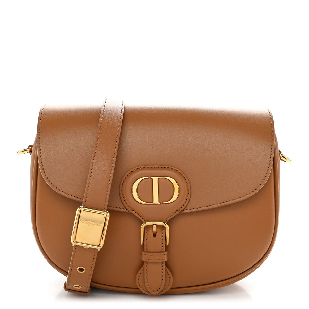 Medium Calfskin Flap Shoulder Bag