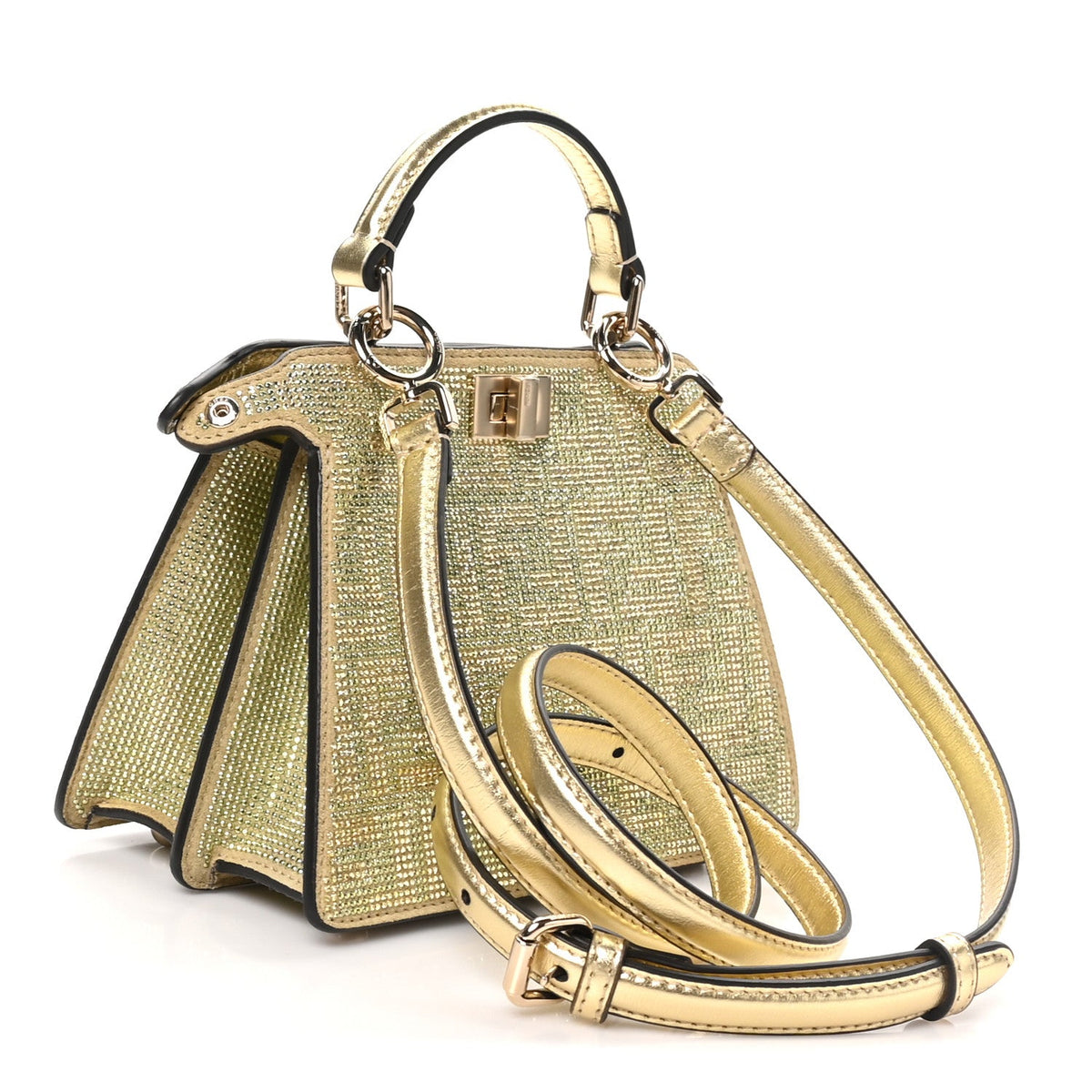 Satchel Bag - Gold