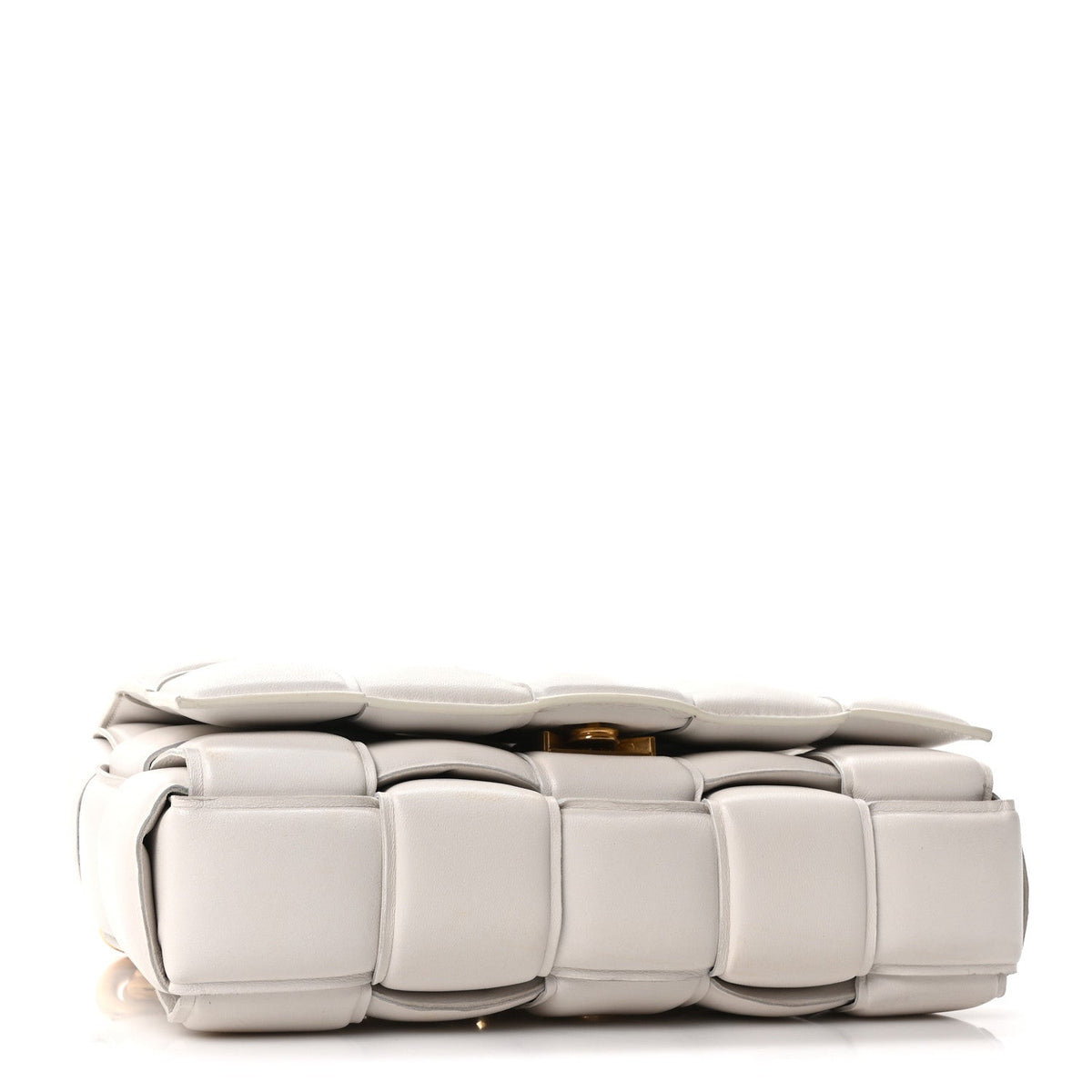 Maxi Lambskin Crossbody Bag - White