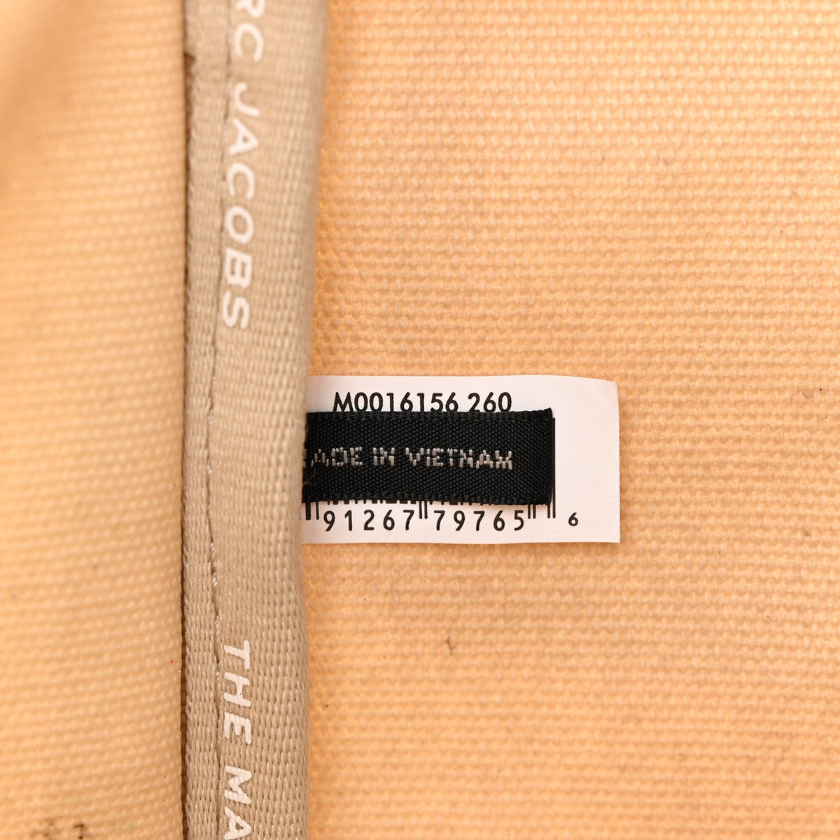 Large Canvas Tote Bag - Beige