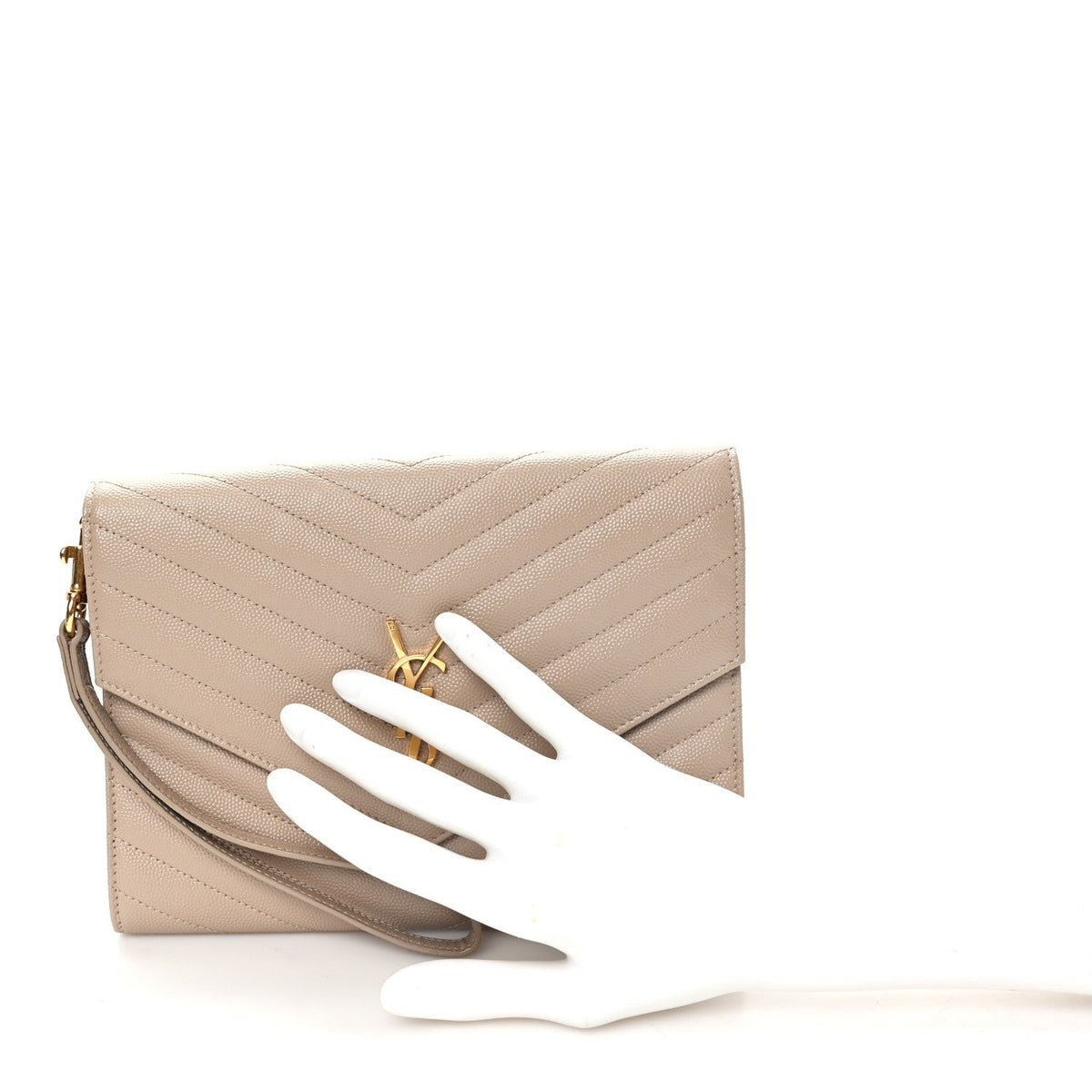 Clutch Bag - Beige