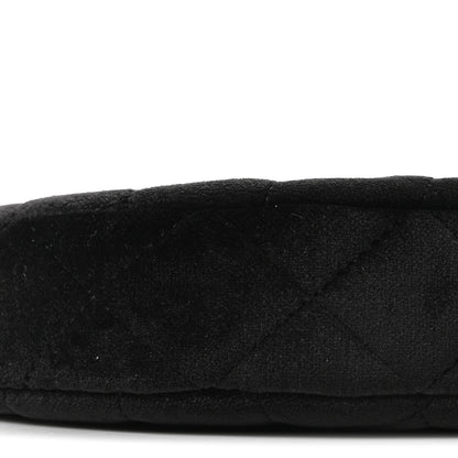 Quilted Hobo Bag - Black