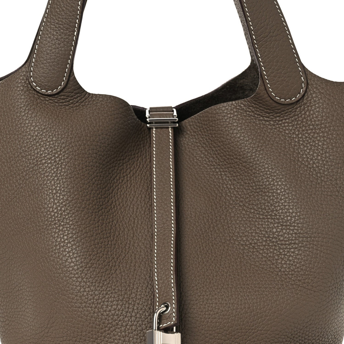 Taurillon Clemence Picotin Lock Mm Etoup Handbag