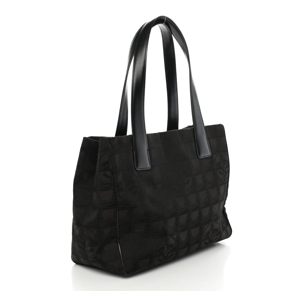 Small Nylon Tote Bag - Brown