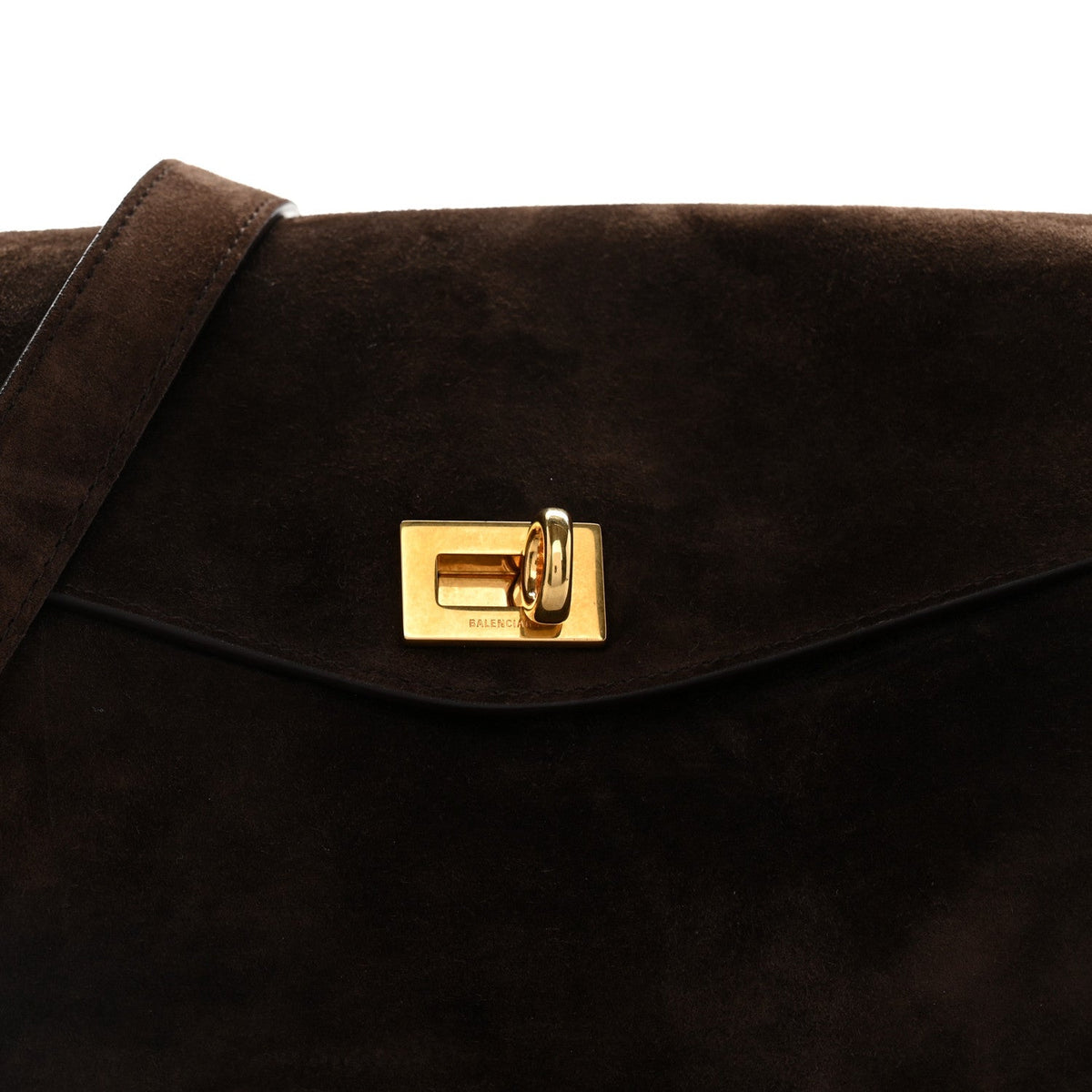 Medium Suede Shoulder Bag