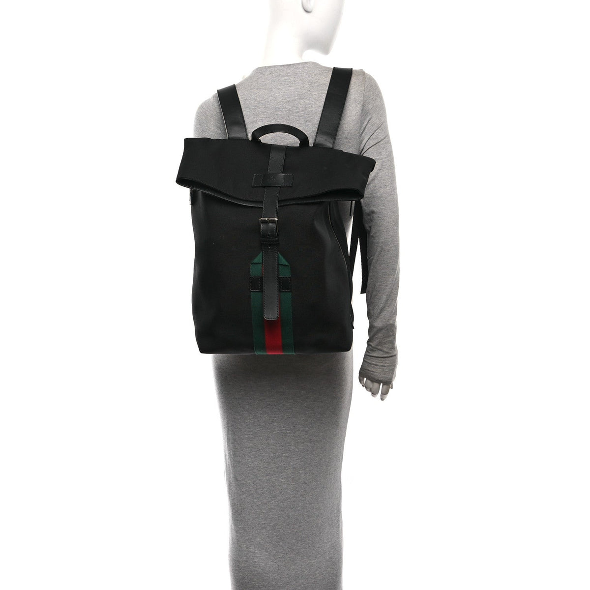 Canvas Backpack - Black