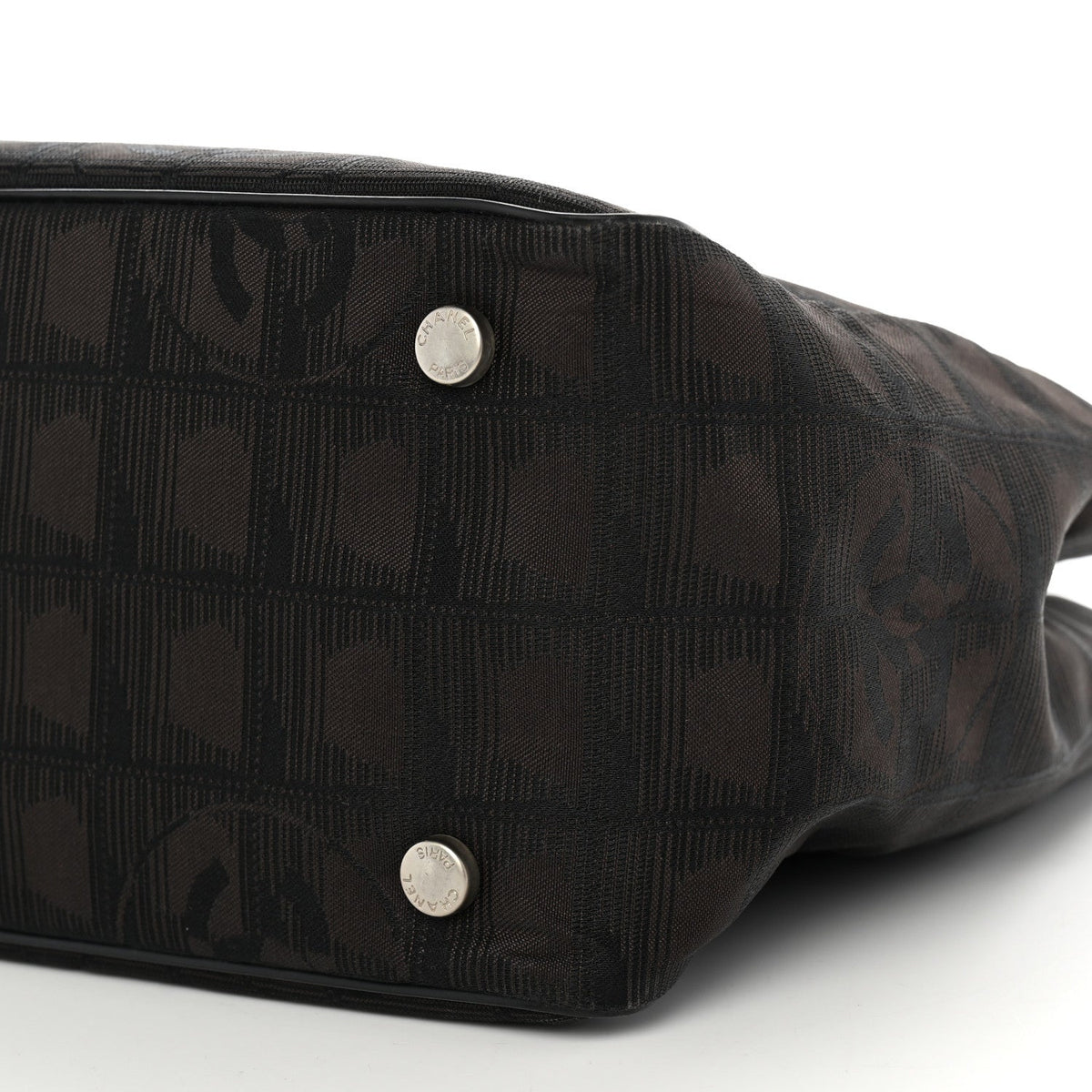 Small Nylon Tote Bag - Brown