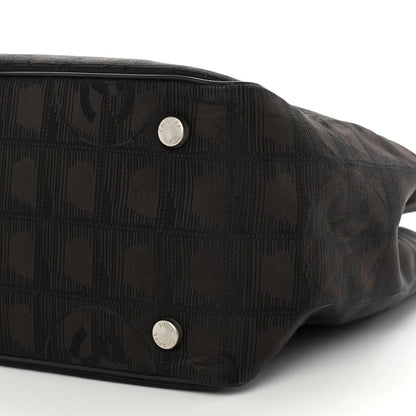 Small Nylon Tote Bag - Brown