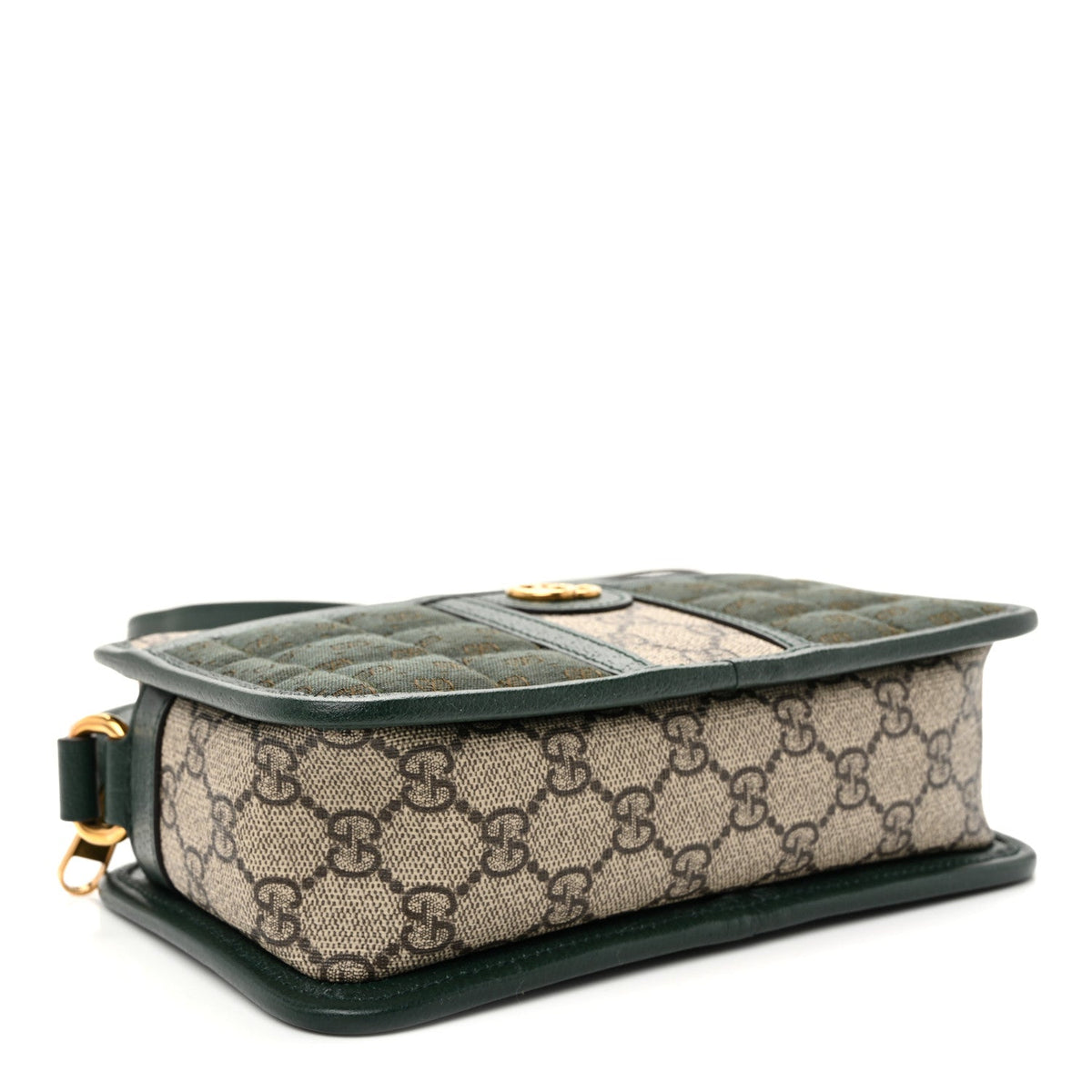 Mini Quilted Calfskin Shoulder Bag - Red