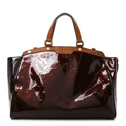 Vernis Brea Gm Amarante Handbag