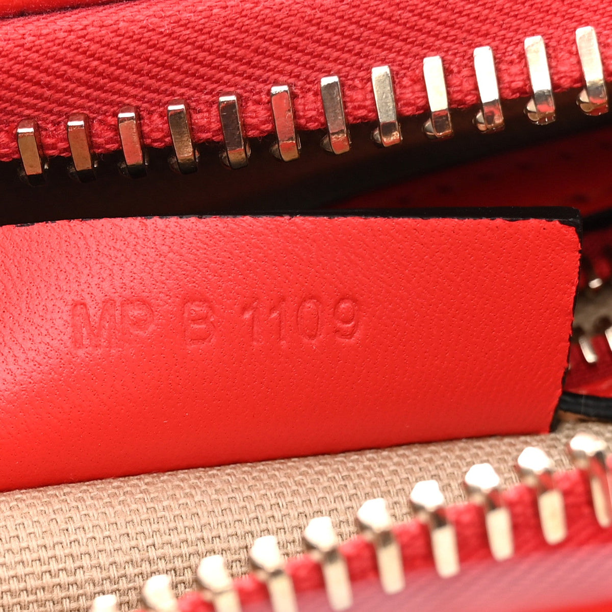 Mini Calfskin Handbag - Red