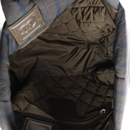 Medium Quilted Nylon Tote Bag
