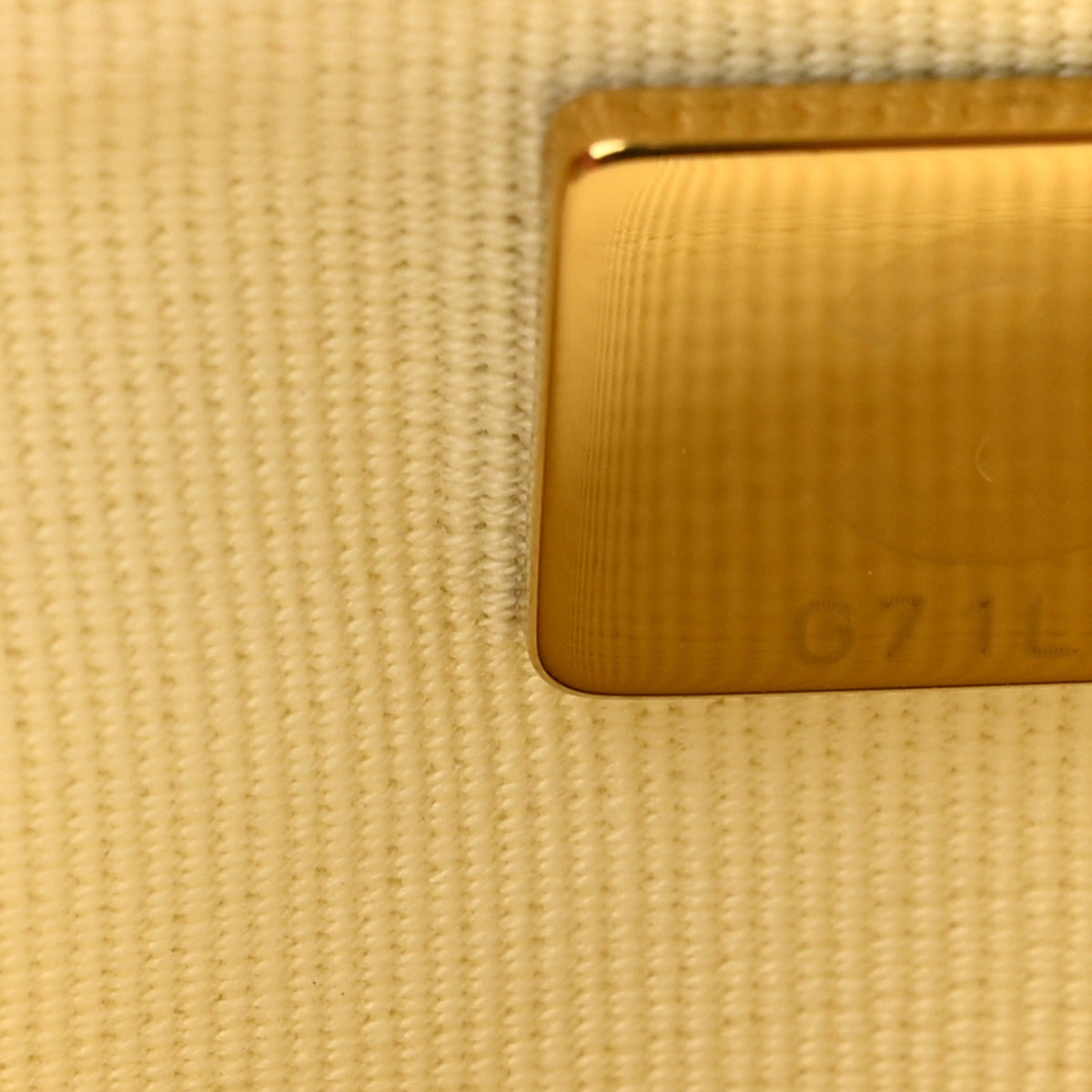 Quilted Caviar Wallet Bag - Yellow