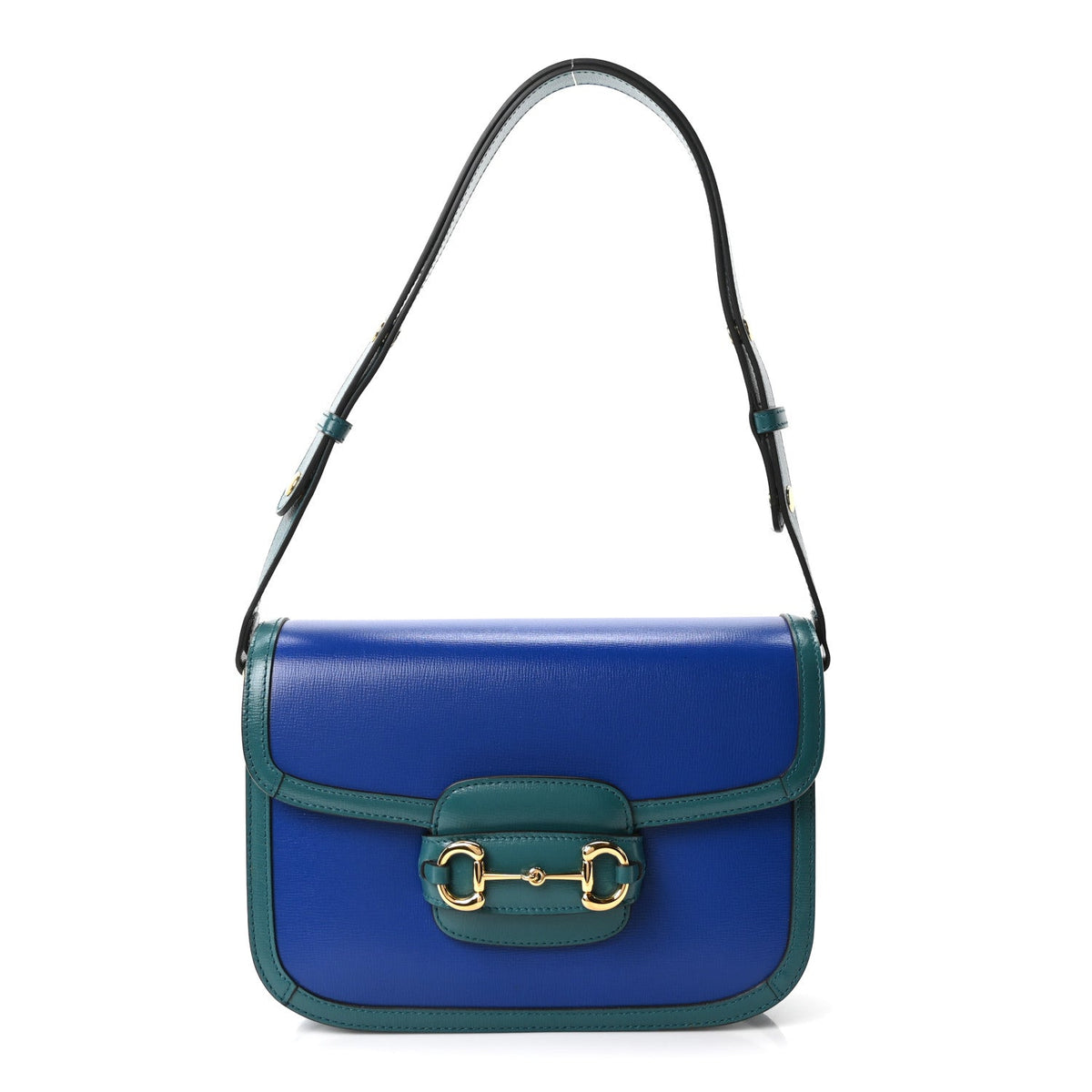Calfskin Shoulder Bag - Blue