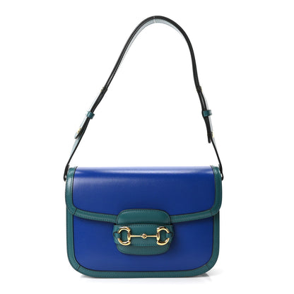 Calfskin Shoulder Bag - Blue