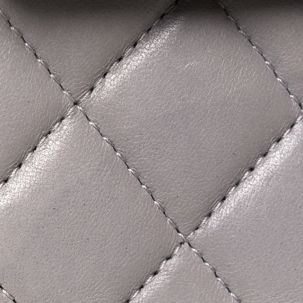 Mini Quilted Lambskin Flap Shoulder Bag - Tan