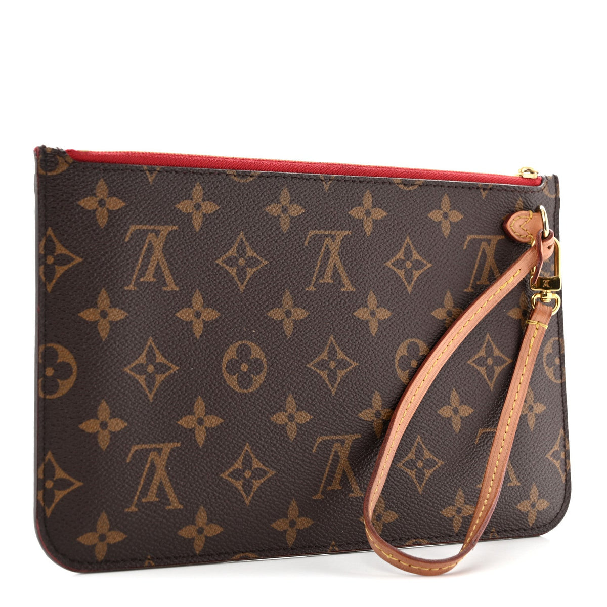 Monogram Neverfull Mm Gm Pochette Cherry Handbag