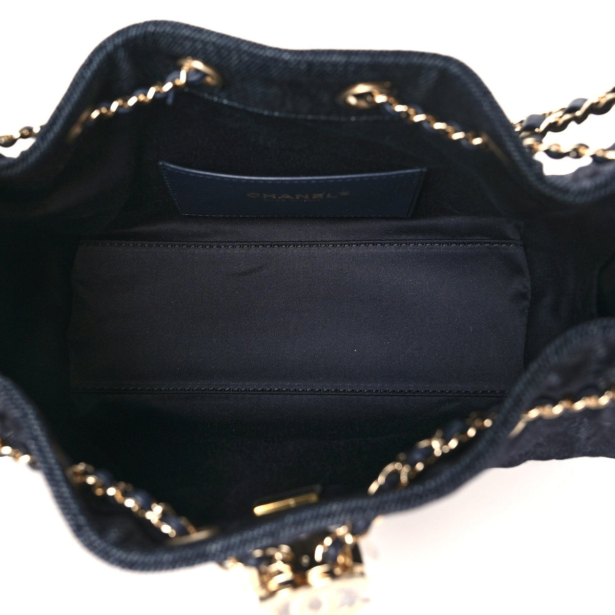 Mini Quilted Handbag - Blue