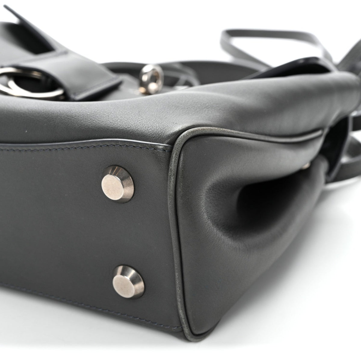 Mini Calfskin Handbag - Natural