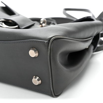 Mini Calfskin Handbag - Natural