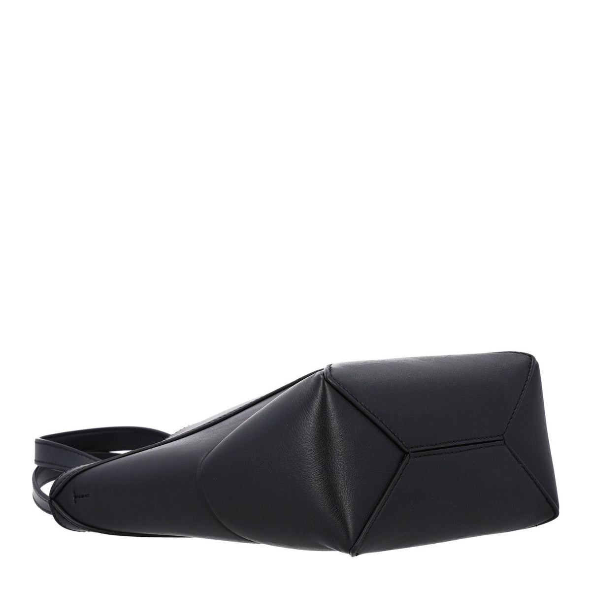 Mini Calfskin Tote Bag - Black