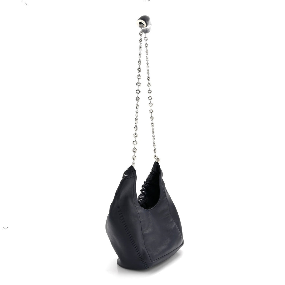 Small Nappa Handbag - Blue
