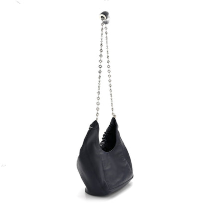 Small Nappa Handbag - Blue