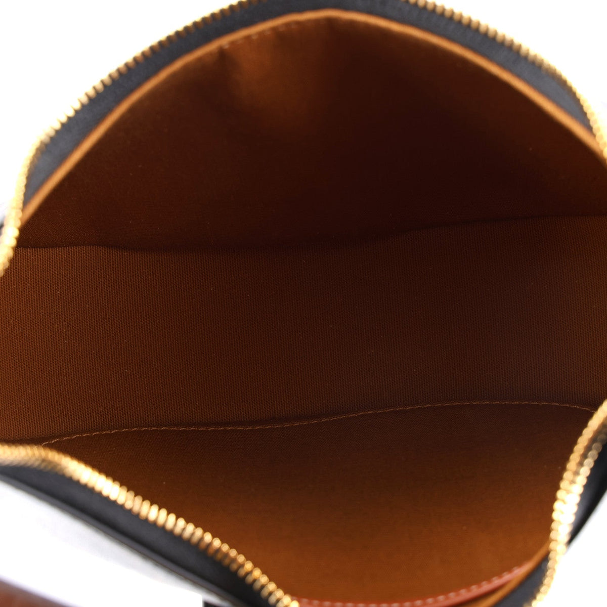 Medium Calfskin Canvas Shoulder Bag - Tan