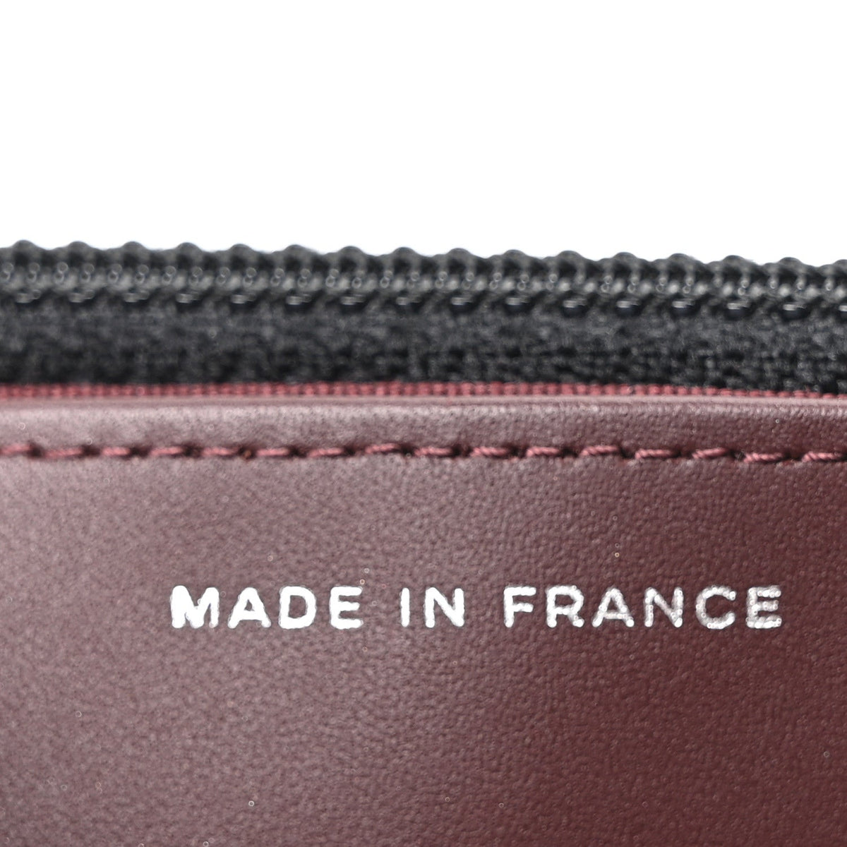 Quilted Caviar Wallet Bag - Black
