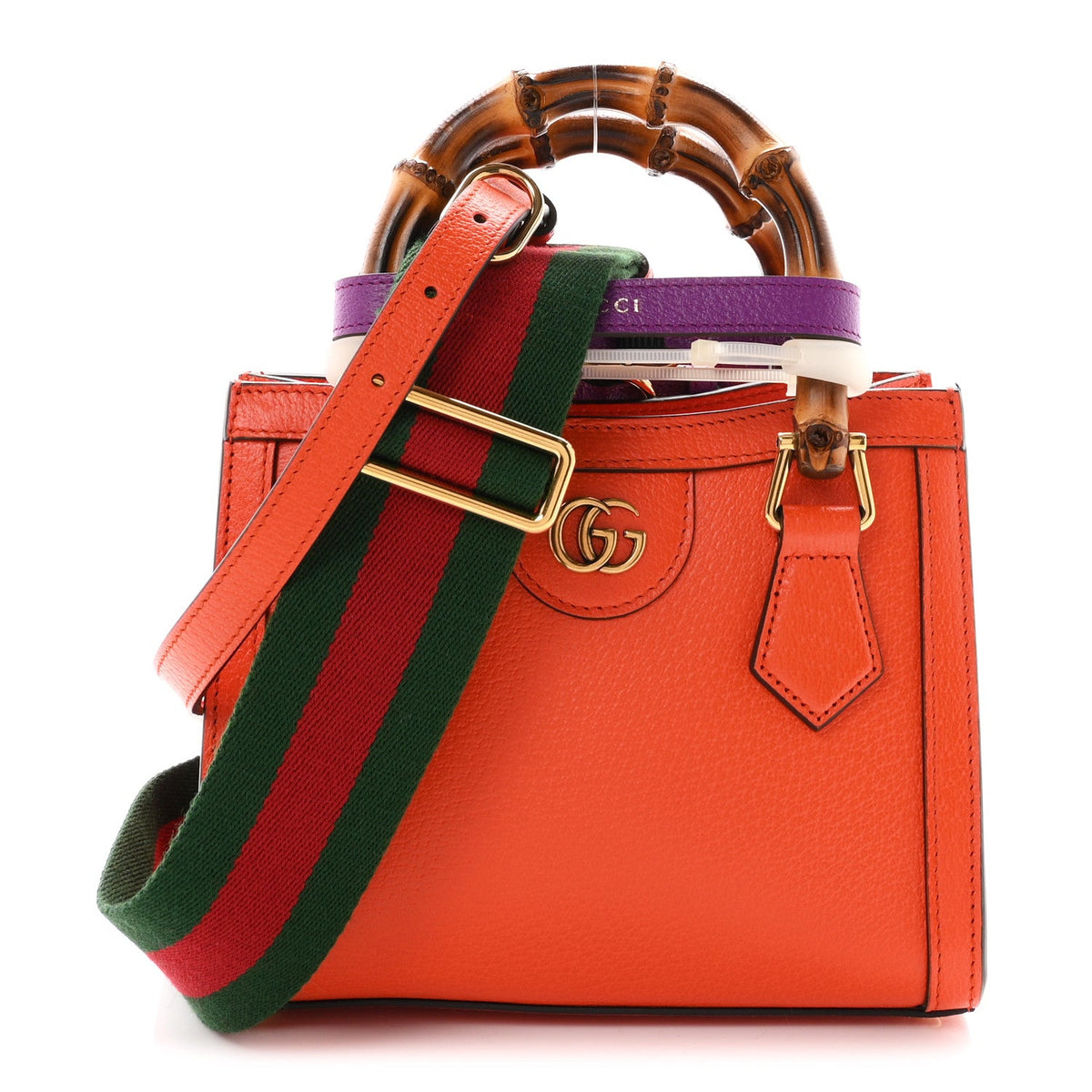 Mini Calfskin Tote Bag - Red