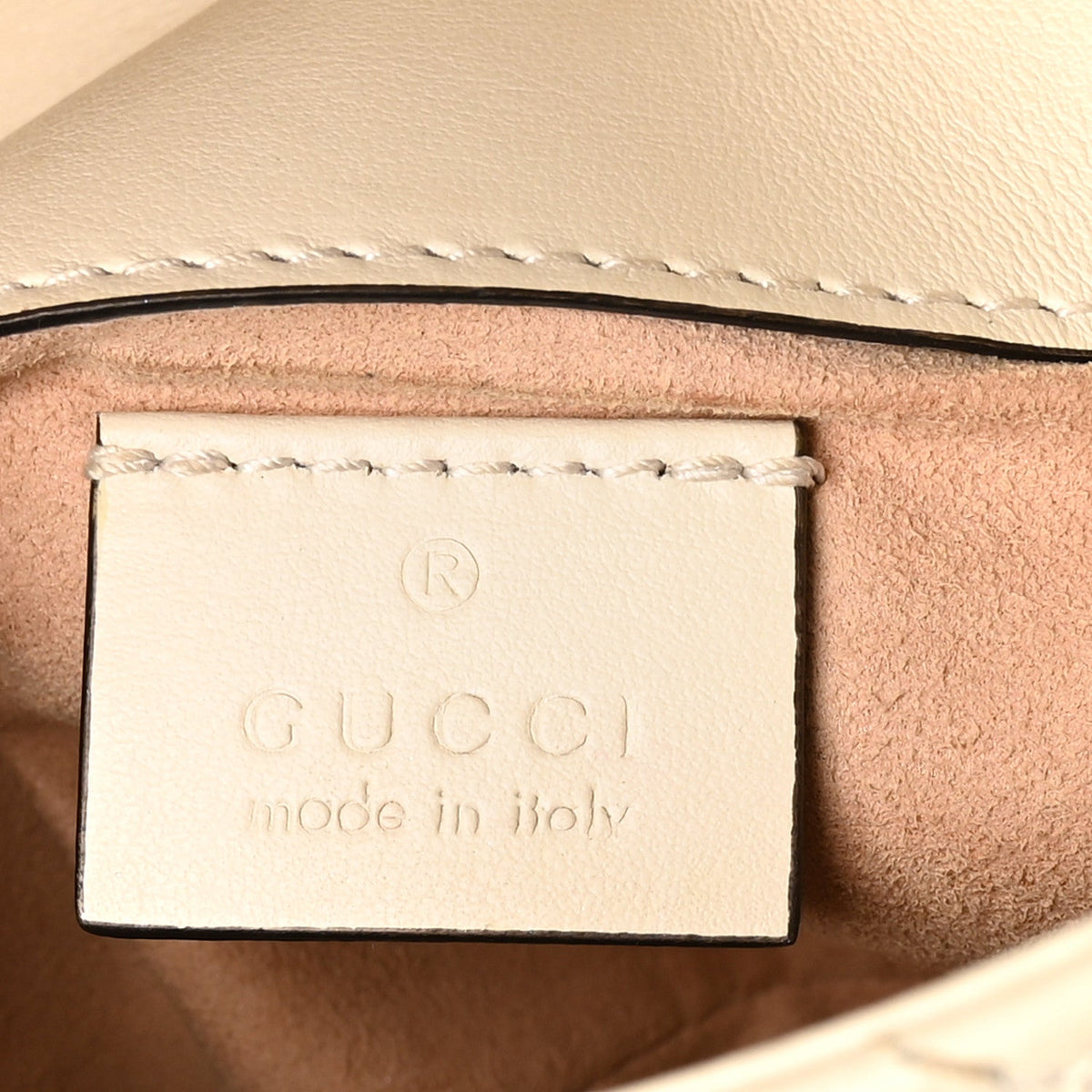 Mini Calfskin Shoulder Bag - White